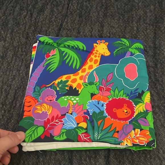 The rainbow zebra soft book vintage cloth - Picture 5 of 5